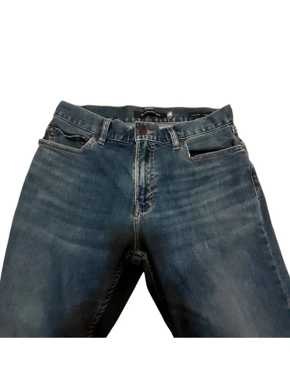 Blue Denim Jeans Banana Republic Tapered 32W x 32L